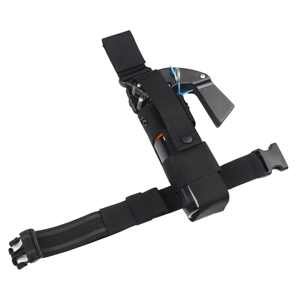 Nueva funda con soporte para pulverizador de pimienta, Material balístico resistente, se adapta a MK-9, funda de agua ajustable, portabotellas, pata caída superior abierta - imagen 3