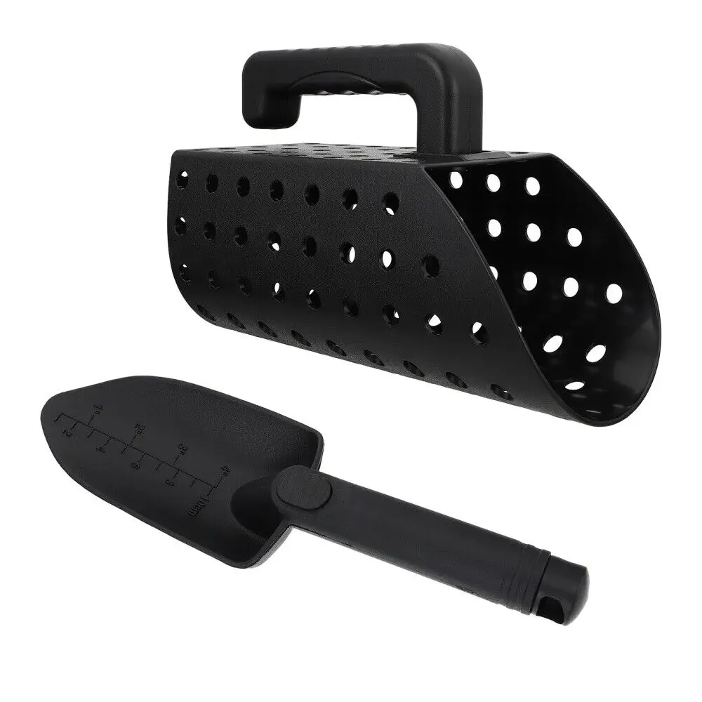 Pala de playa de plástico ABS, tamiz de arena, pala de arena, Detector de metales, juego de pala de arena para accesorios de detección de metales de playa - imagen 3