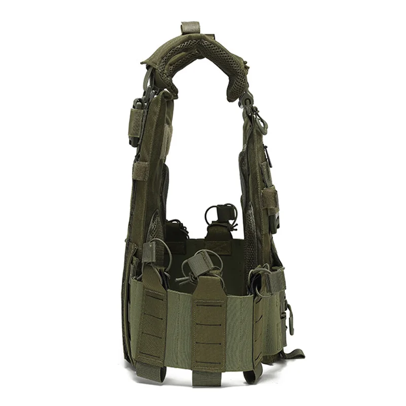 Outdoor training vest multi-functional MOLLE expansion convenient quick release vest waterproof and wear-resistant - imagen 4
