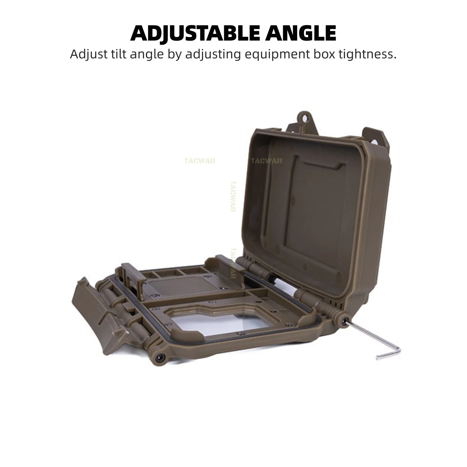 Portamóvil MOLLE V2 – Soporte Táctico para Placa y Airsoft - imagen 5