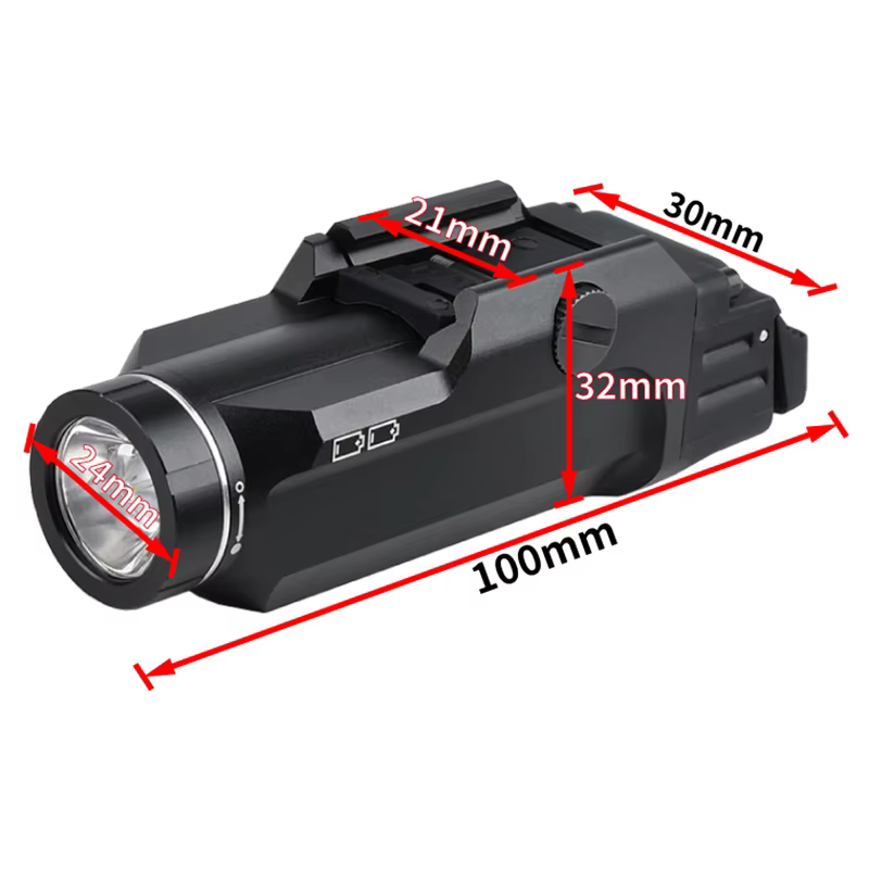 WADSN TR-9 X linterna táctica para arma con estrobo doble interruptor - imagen 2
