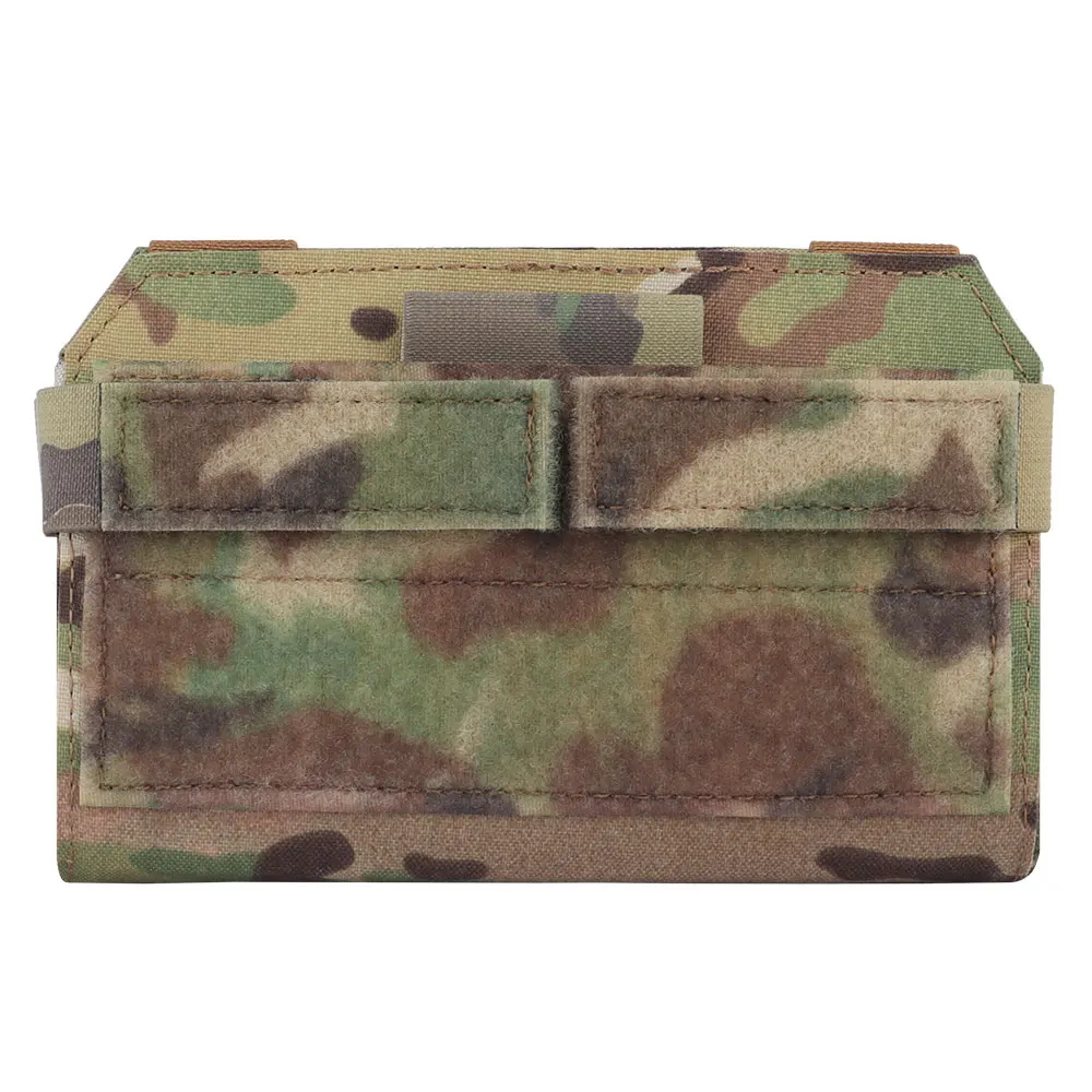 Portador de placa táctica, bolsa de administrador, estilo Crye, tablero de navegación plegado para teléfono, chaleco militar de caza al aire libre, accesorio para chaleco Airsoft - imagen 2