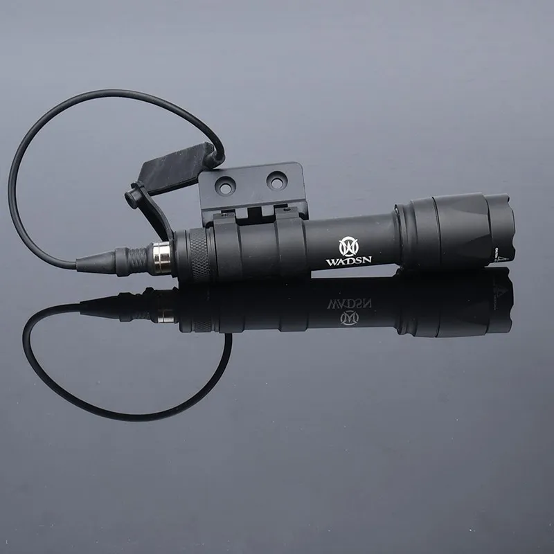 Wadsn-linterna táctica M600C M300A Scout Light M-LOK Keymod Offset Optic 20MM, montaje en riel Picatinny Airsoft, Base de luz de caza - imagen 4