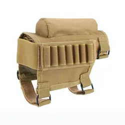 Bolsa munición cartuchos y soporte reposa mejillas Buttstock