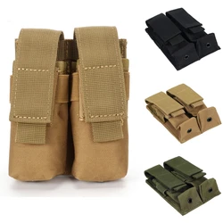 Portacargadores MOLLE abierto para pistola 9mm – Táctico