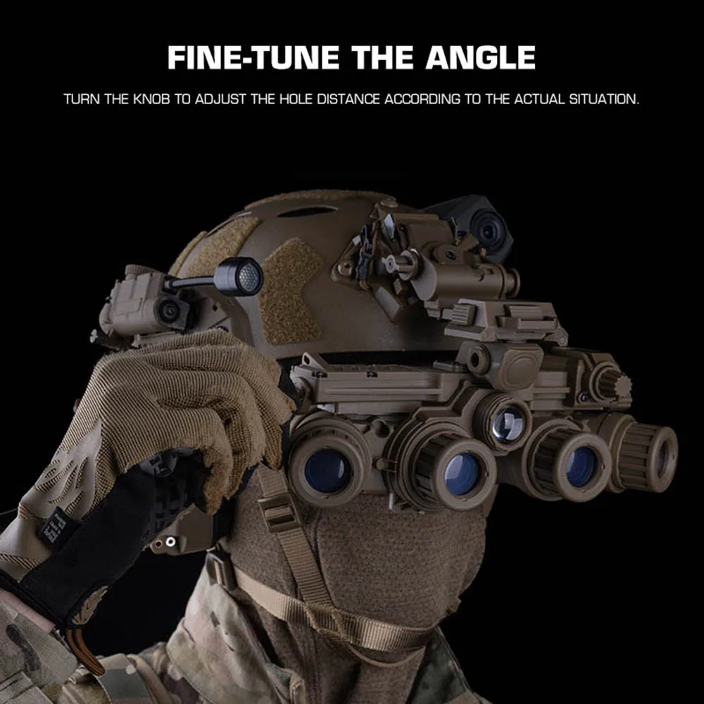 GPNVG 18 gafas binoculares de visión nocturna versión de fusión térmica accesorios para casco táctico NVG DUMMY modelo Accesorios - imagen 5