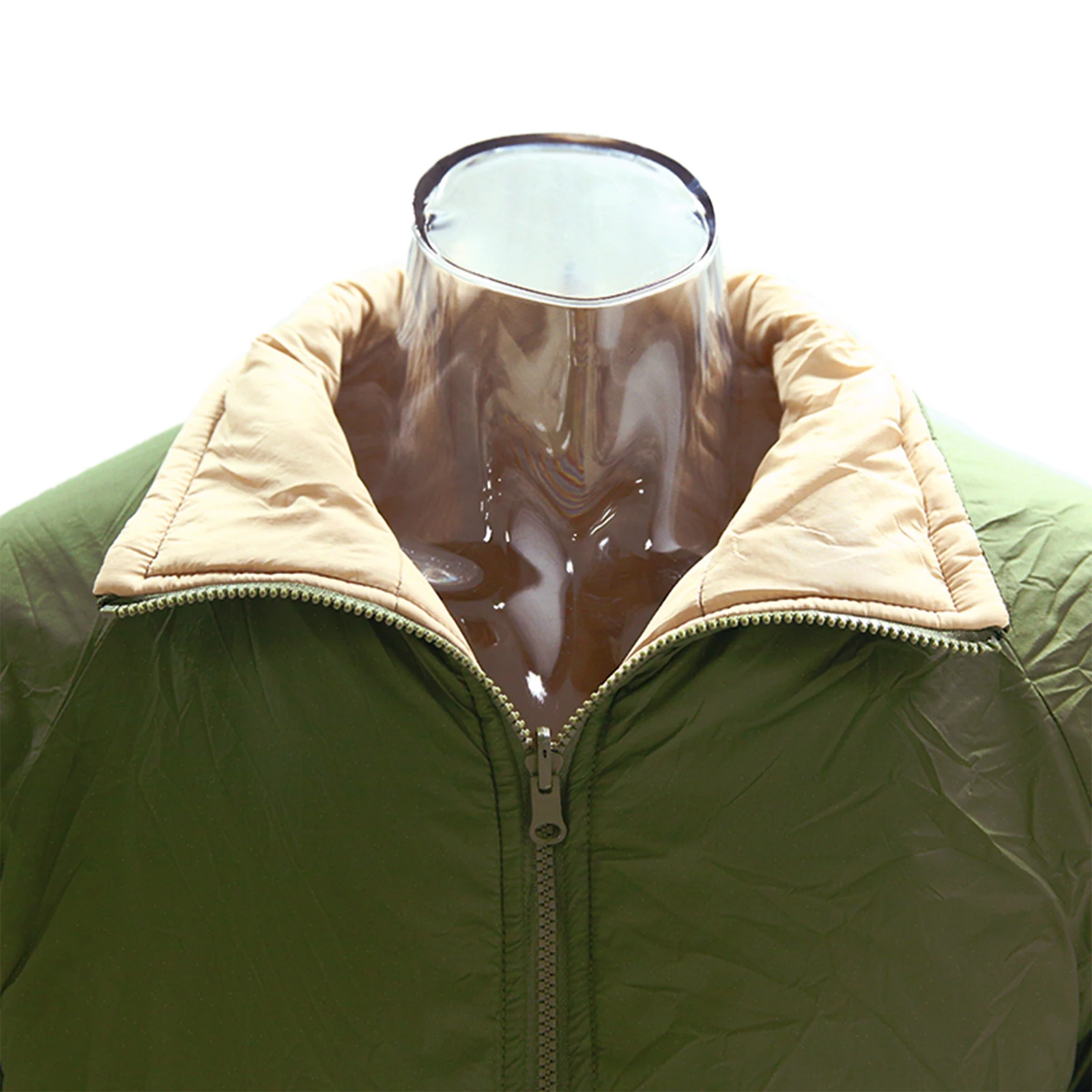 Chaqueta térmica Reversible del ejército británico, abrigo de entrenamiento al aire libre, abrigo cálido y ligero de la guerra del Gulf - imagen 4