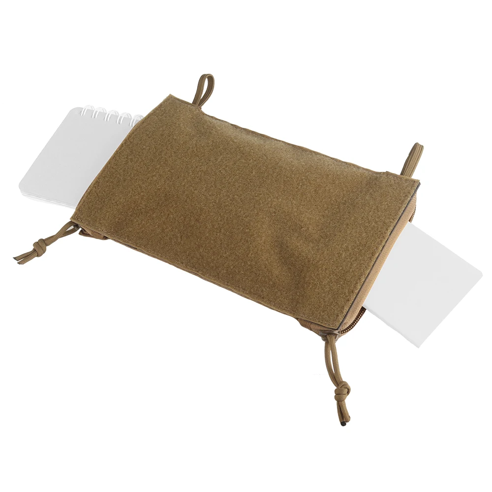 Bolsillo de almacenamiento interno de aparejo de pecho táctico, cremallera Dual para un fácil acceso, bucle de correas interiores - imagen 5