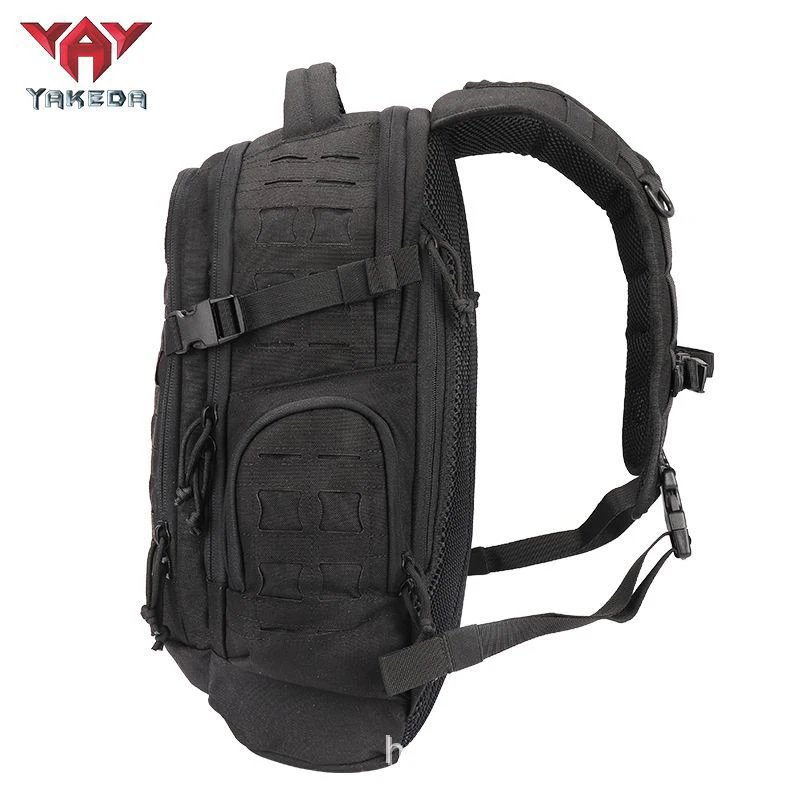YAKEDA-mochila táctica Molle de asalto para fanáticos, bolsa deportiva 600D para exteriores, bolsas de alta capacidad para turismo, senderismo, montaña y acampada - imagen 5
