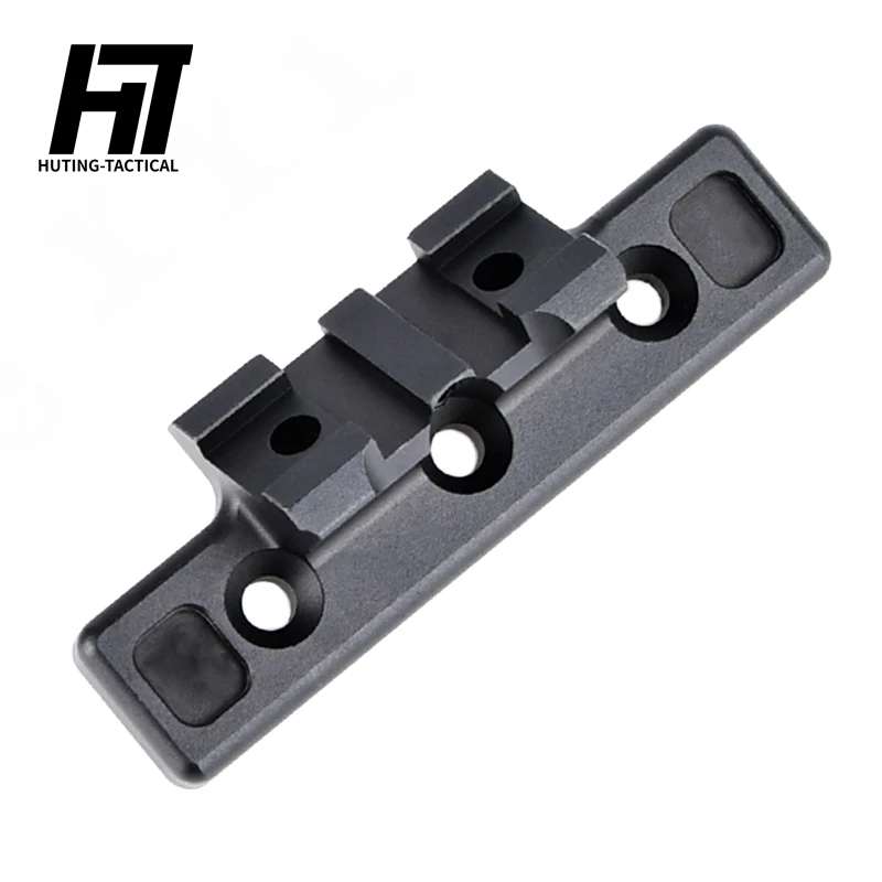 Linterna táctica M300 M600, Base de montaje adaptable Offset, compatible con KeyMod Mlok Rail, accesorios de Base de montaje de luz de explorador de caza Surfire - imagen 5