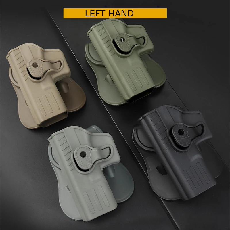 Funda táctica para cinturón para G17 22 26, mano izquierda derecha, accesorios de tiro de caza de extracción rápida - imagen 5