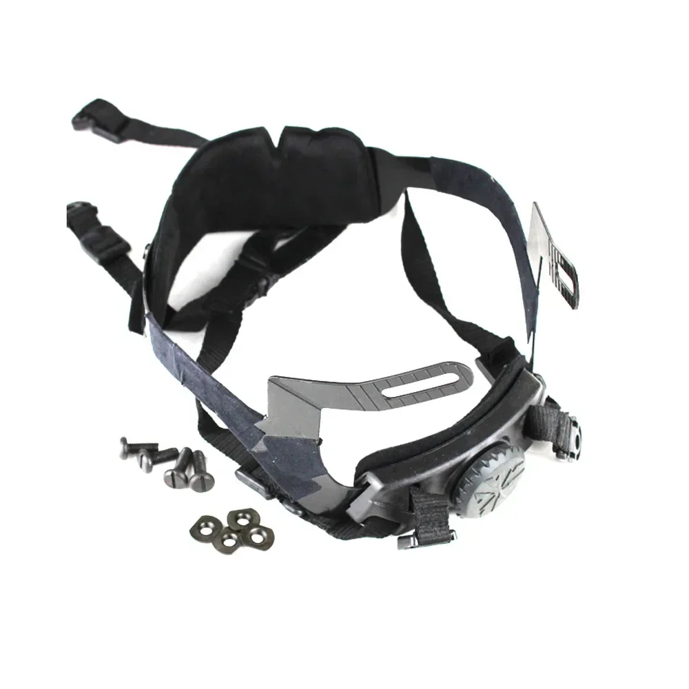 Casco táctico rápido, sistema de suspensión interior, cascos de caza para tiro al aire libre, accesorios de correa de bloqueo de cabeza ajustable - imagen 2