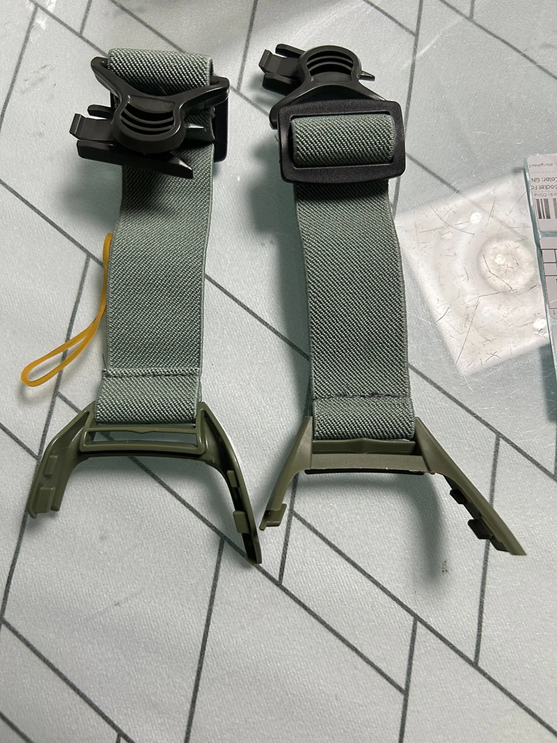 Correa para gafas tácticas, zócalo de liberación rápida para todas las clases de guía, riel guía para casco rápido - imagen 3