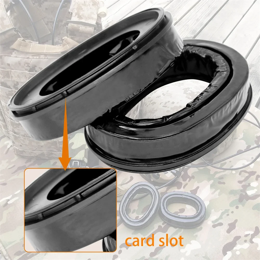 Almohadillas de esponja/Gel para auriculares tácticos MSA SORDIN, orejeras de tiro Airsoft, protección auditiva, orejeras electrónicas SORDIN - imagen 5