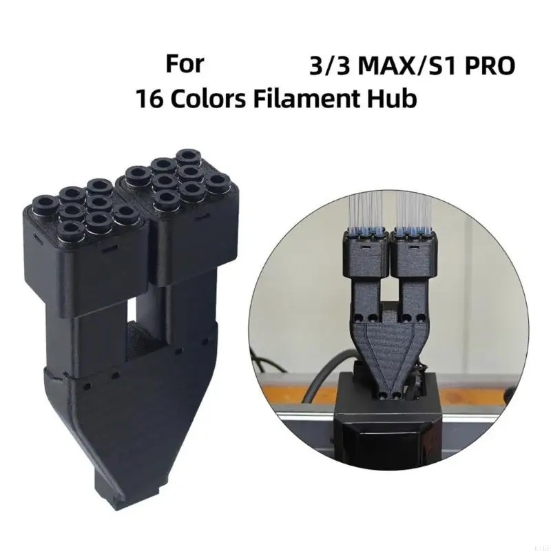 Cámara de filamentos para impresora 3D multicolor, instalación rápida - imagen 4