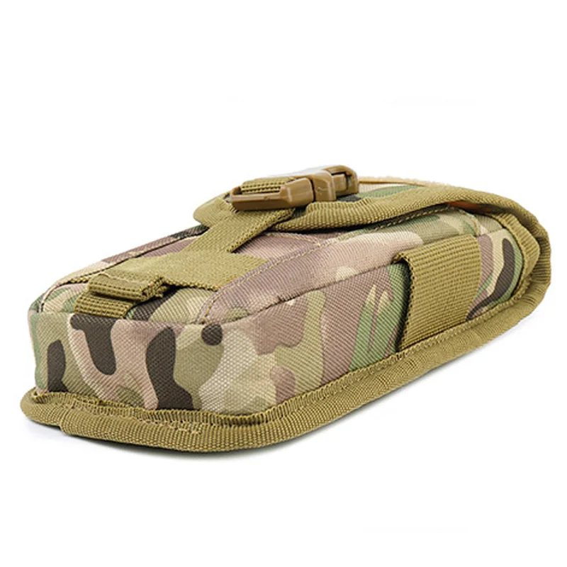 Riñonera táctica de camuflaje para exteriores, bolsa Molle para teléfono, bolsillo para acampar, senderismo, equipo CS - imagen 5