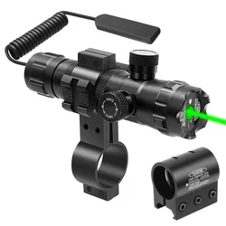 Mira láser táctica punto rojo y verde mount Picatinny rifle