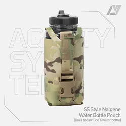 AS Smart System Bolsa táctica Nalgene réplica cabeza lobo accesorios