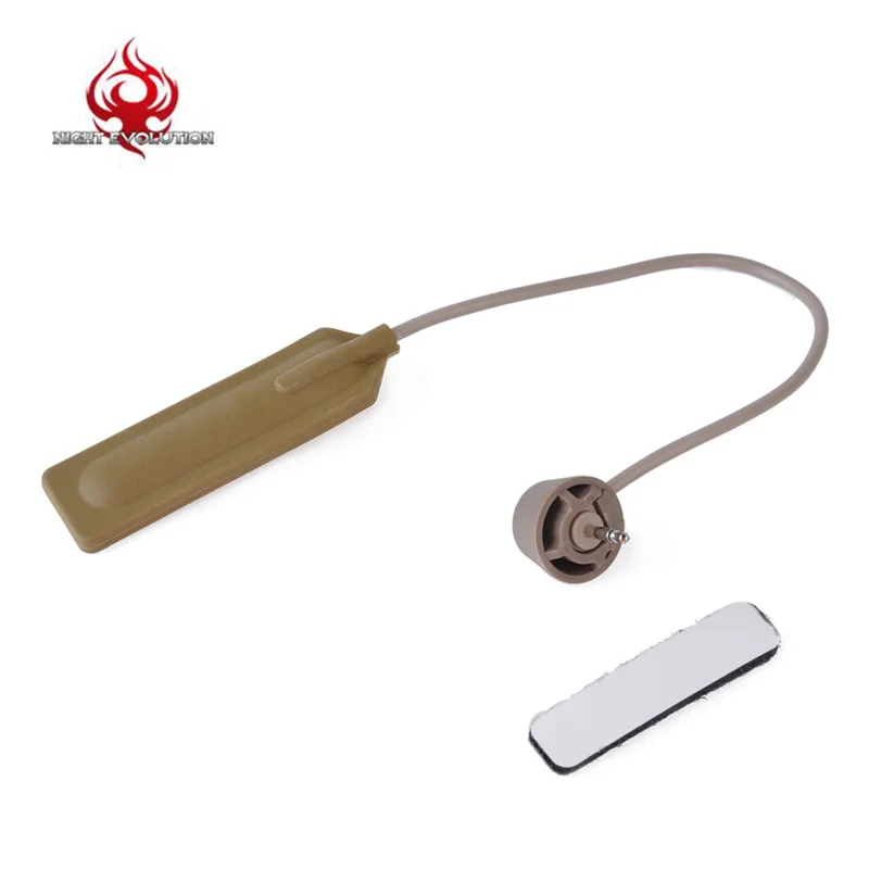 Night Evolution Airsoft WMX200 linterna táctica, interruptor de presión trasera remoto, accesorios de luz para armas Softair NE04047 - imagen 5