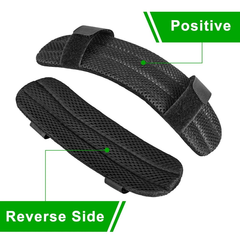 Almohadillas de hombro para mochila al aire libre, almohadillas antideslizantes, cojín de malla transpirable para chaleco Molle, accesorios de caza, 2 uds. - imagen 2