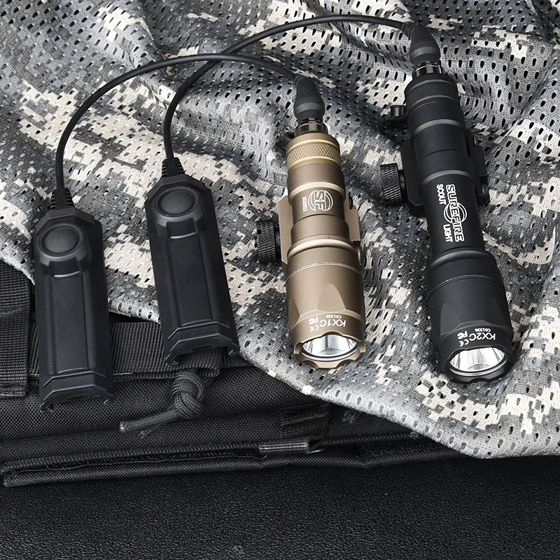 WADSN fir seguro M300 M600 linterna SF enchufe Scout luz con interruptor de Control remoto de presión de doble función Ajuste 20mm sistema de riel - imagen 5