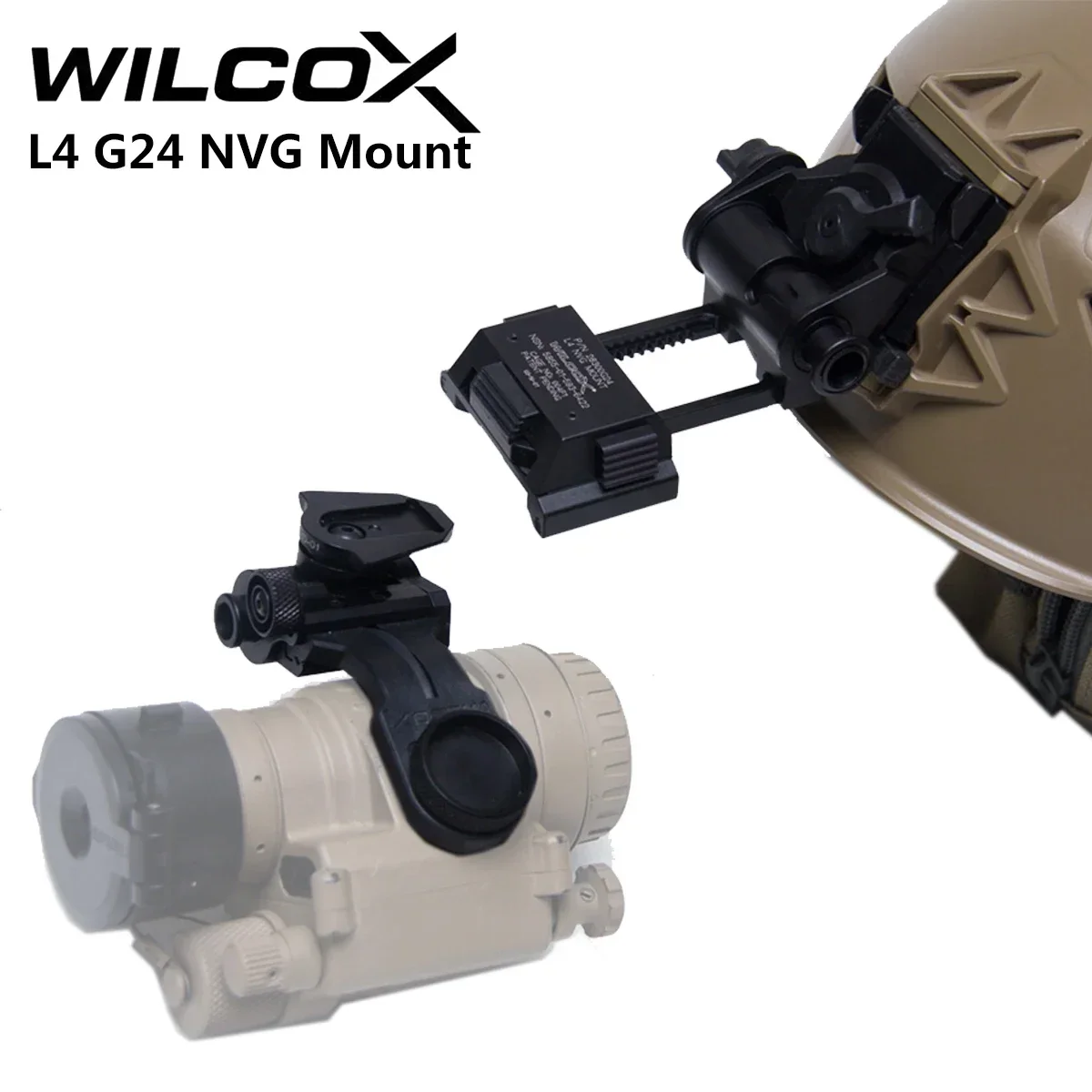 Wilcox L4 G24 Soporte NVG para PVS-14 J-Arm y Casco - imagen 2
