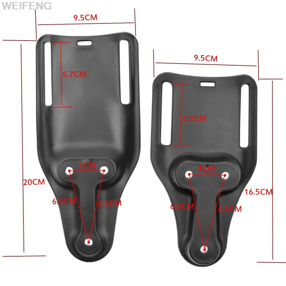 Correa táctica de plataforma de pierna caída para funda de pistola, cinturón de paleta, correa para muslo, colgador, accesorios de caza - imagen 5
