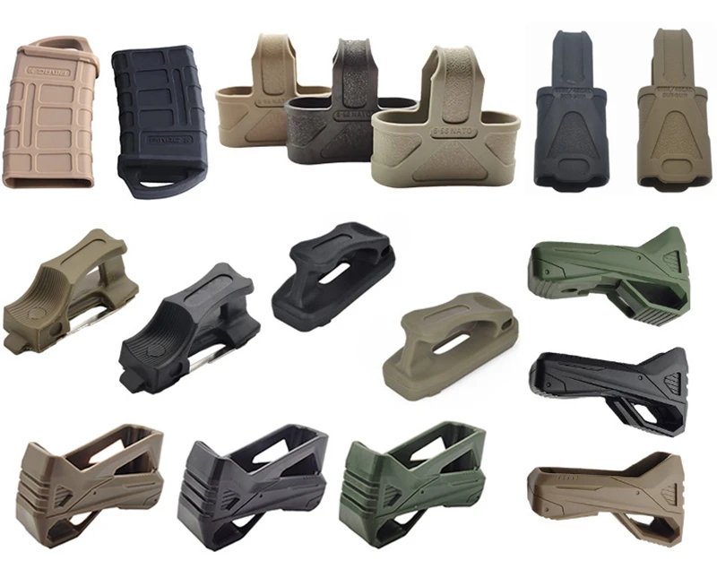 Funda táctica para revista rápida M4/M16 PMAG, bolsa de goma 5,56, 7,62 Mag, funda para carrete, funda para cargador, accesorios de caza Airsoft