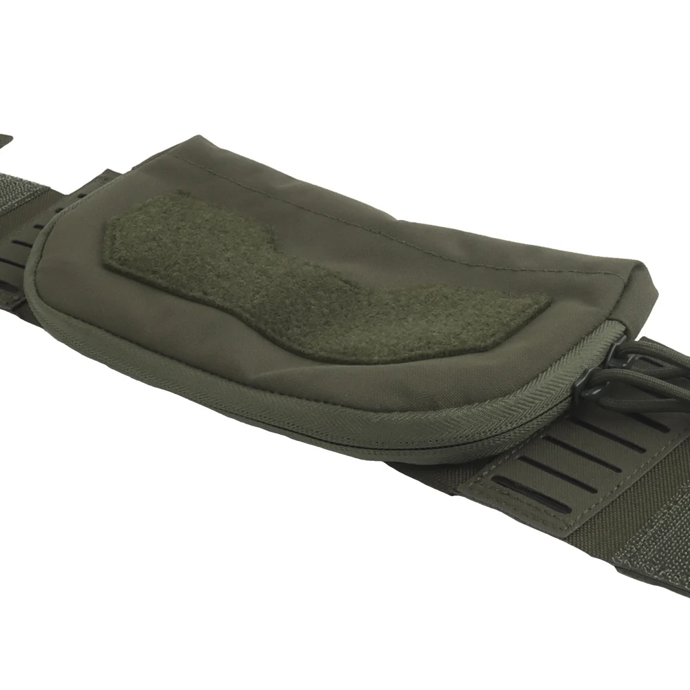 Bolsa táctica de administrador MOLLE para bolsa Triple Mag de calibre, montaje de parche mágico, chaleco Airsoft de combate de caza, equipo portador de placa - imagen 5