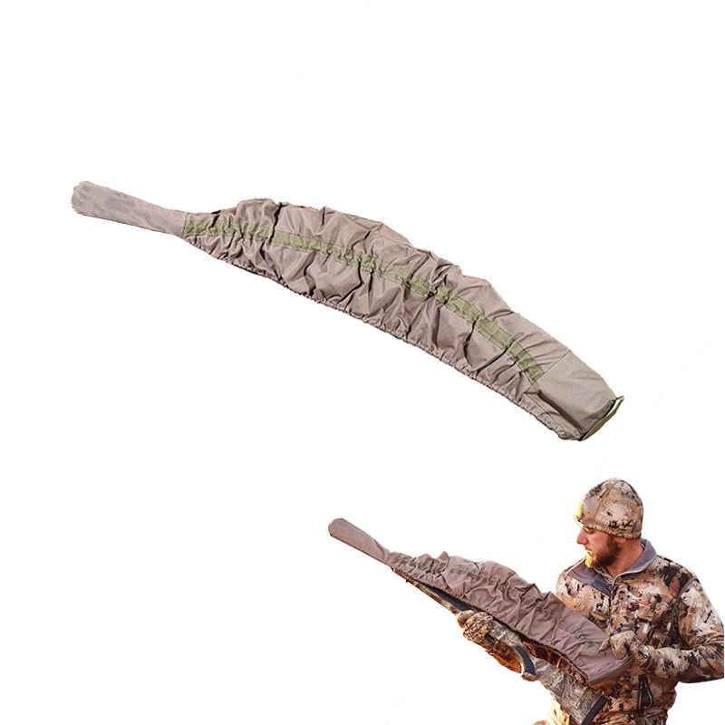 Bolsa para pistola táctica, funda protectora, calcetín para pistola Airsoft, Rifle, pistola de francotirador, funda para pistola, bolsa de tiro de caza Molle de 130cm - imagen 3