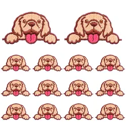 Parche perro autoadhesivo dibujo infantil para ropa