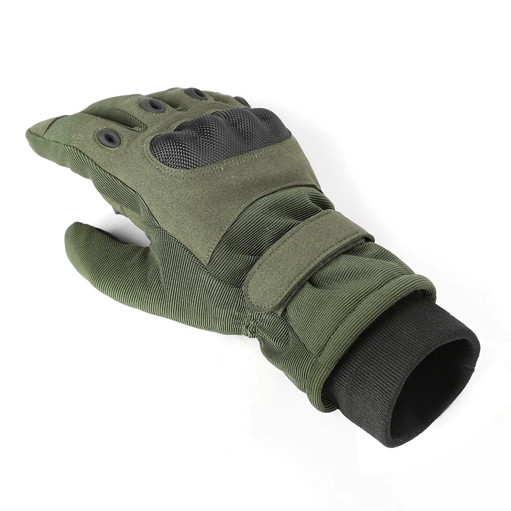 Emersongear-guantes tácticos de invierno, ropa de mano cálida con dedos completos, protección de manos para caza, deportes de ciclismo, senderismo al aire libre, Camping - imagen 5