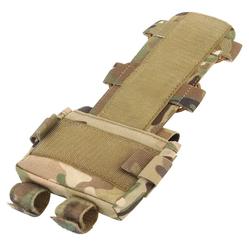 Bolsa de batería para casco táctico de caza rápida, Airsoft, MK2, paquete de batería para casco de M-LOK, paquete de contrapeso, accesorios para cascos - imagen 3