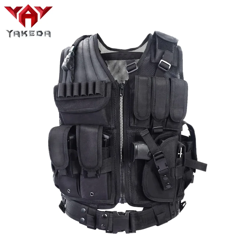 Chaleco táctico YAKEDA, armadura corporal para juego de guerra, ropa deportiva, chaleco de caza CS, productos para exteriores, equipo con 5 colores - imagen 3