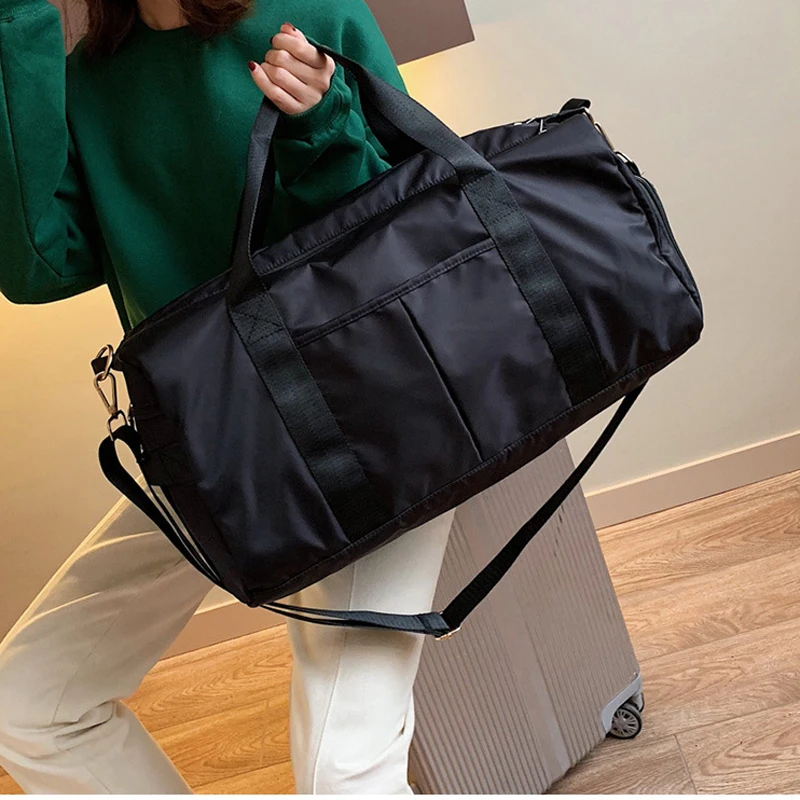 Bolsas de gimnasio impermeables, bolso de hombro multifunción para entrenamiento de Fitness, Yoga, zapatos - imagen 5