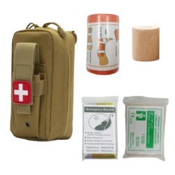Botiquín de primeros auxilios para montañismo, viajes de aventura al aire libre, botiquín de emergencia familiar