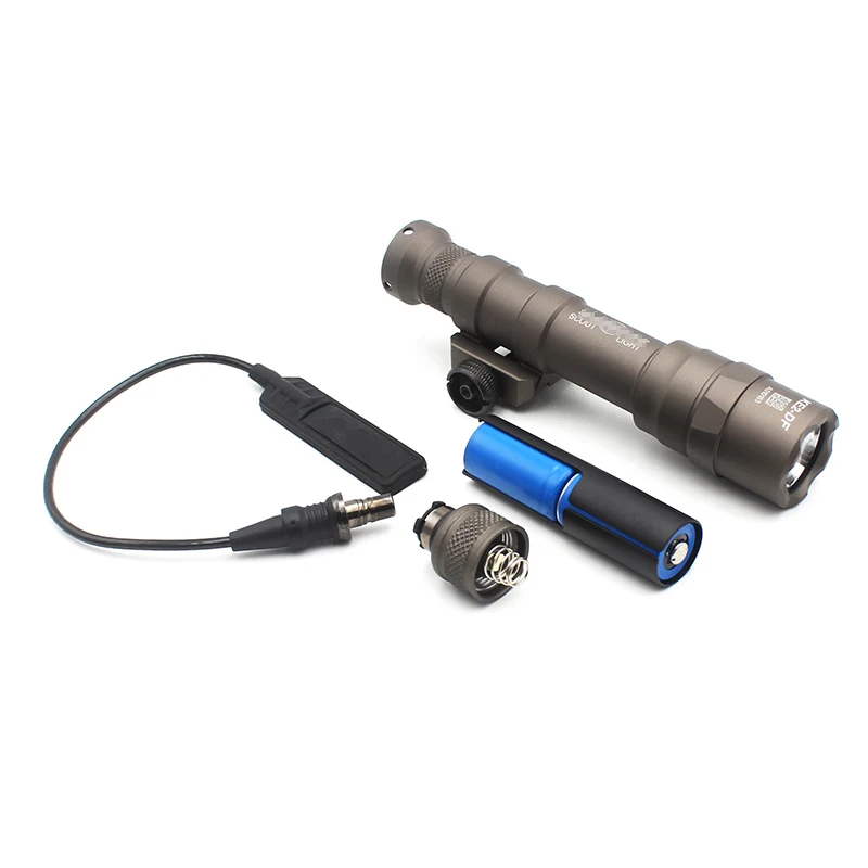 Sotac-luz de explorador SF M600DF, linternas tácticas de 1400 lúmenes, Surefir, luz de caza, montaje de arma - imagen 4