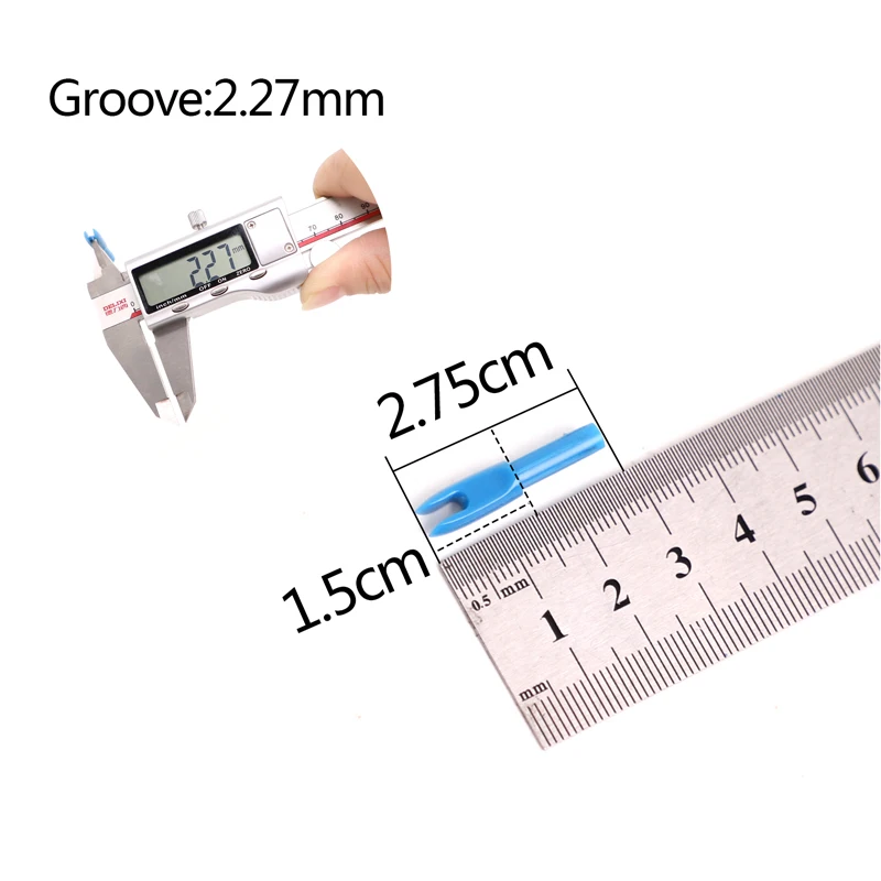 Punta de flecha de fibra de carbono, accesorio de bricolaje, tamaño S ID, 4,2mm, 24 unidades - imagen 3