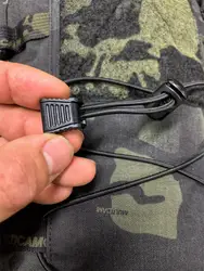 Hebilla cordón elástico para mochila táctica – Ajuste rápido