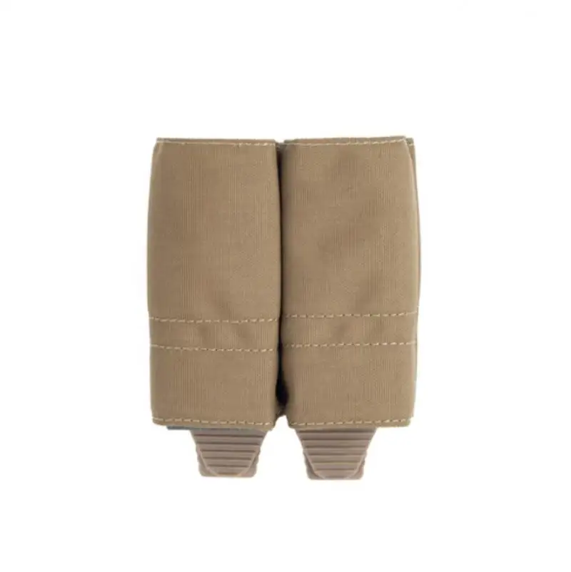 KYWI Style Molle-Bolsa de revista con placa Kydex, bolsa táctica doble magnética, equipo de funda de Paintball de caza, 9mm - imagen 5