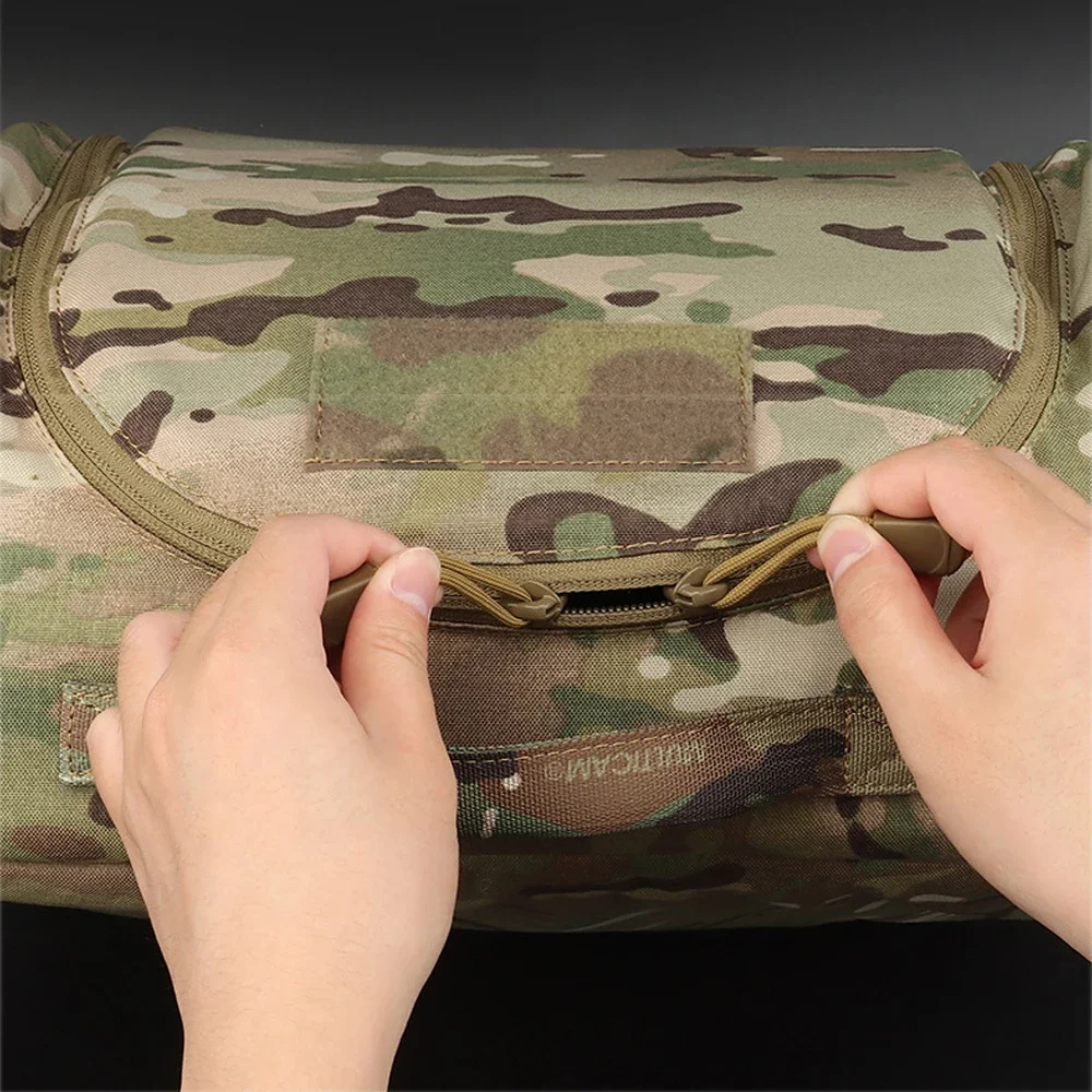 Bolsa de camuflaje táctico para casco rápido, bolsa de almacenamiento para equipo de Airsoft de caza Militar, máscara antigas, bolsa para casco de motocicleta y ciclismo - imagen 5
