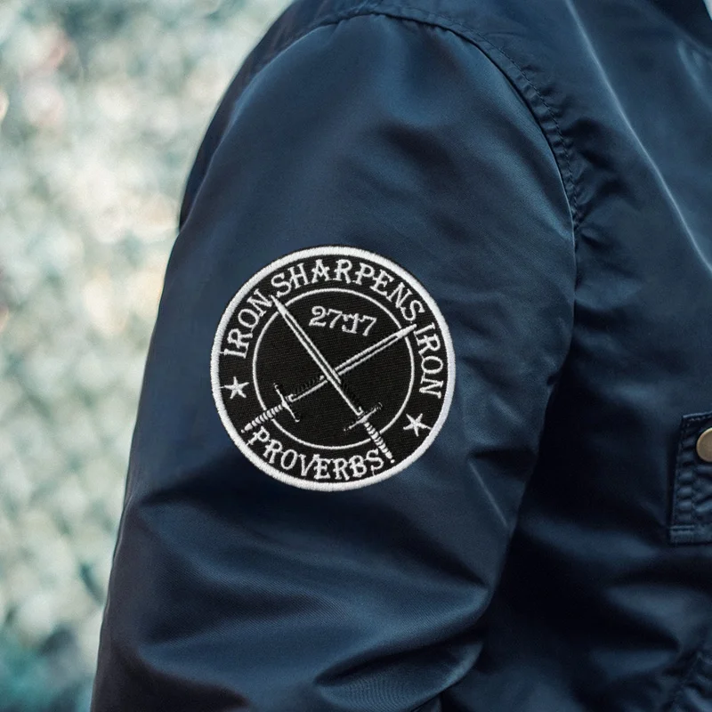 27:17 Parche bordado de la Biblia chaleco táctico sombreros con gancho y bucle insignia de moral mochila pegatinas decorativas parches para brazalete para ropa - imagen 5