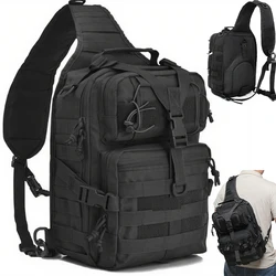 Mochila táctica con eslinga, bolso de hombro para pistola, bolsa de transporte oculta para pistola, bolsa Molle Admin, organizador EDC, bolsa de alcance, paquete de pecho