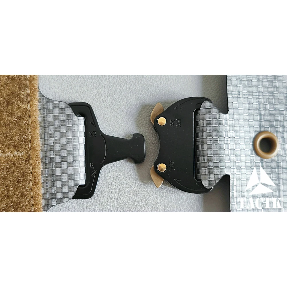 Chaleco táctico FERRO FCPC V5, camiseta sin mangas 3AC, pared lateral, aleación de aluminio, hebilla de liberación rápida, Tegris importado - imagen 4