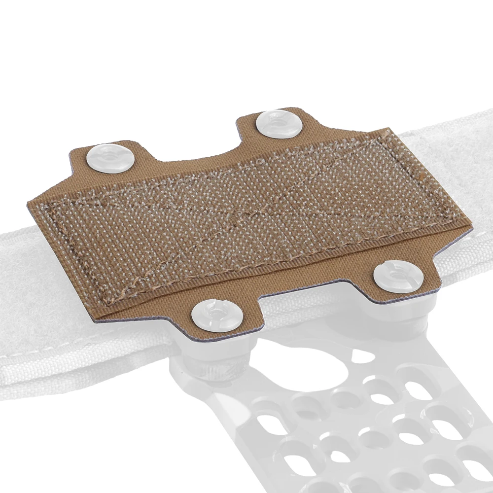 Adaptador de funda Modular de puente de gancho táctico MHA, Panel trasero para Bison, accesorios de cinturón de dos piezas, equipo de caza, estilo Ferro - imagen 4