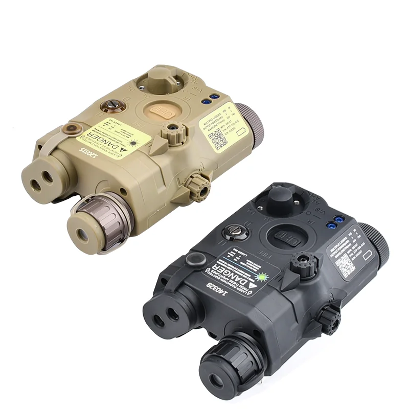 WADSN-linterna táctica M300 M600, PEQ-15, punto rojo, verde, azul, Láser de puntería, potencia IR, Control Dual, interruptor de presión, compatible con riel de 20mm - imagen 4