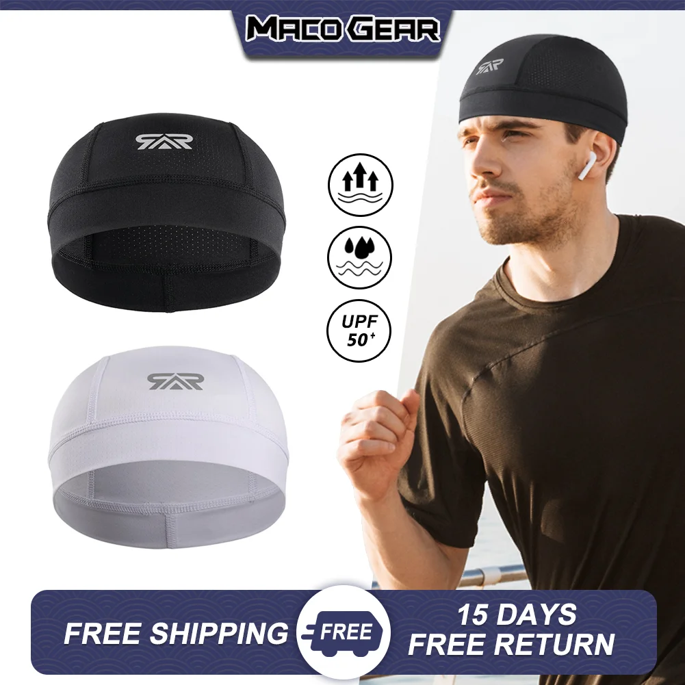 Gorro Anti-UV Transpirable Ciclismo - Deportes Correr Motocicleta