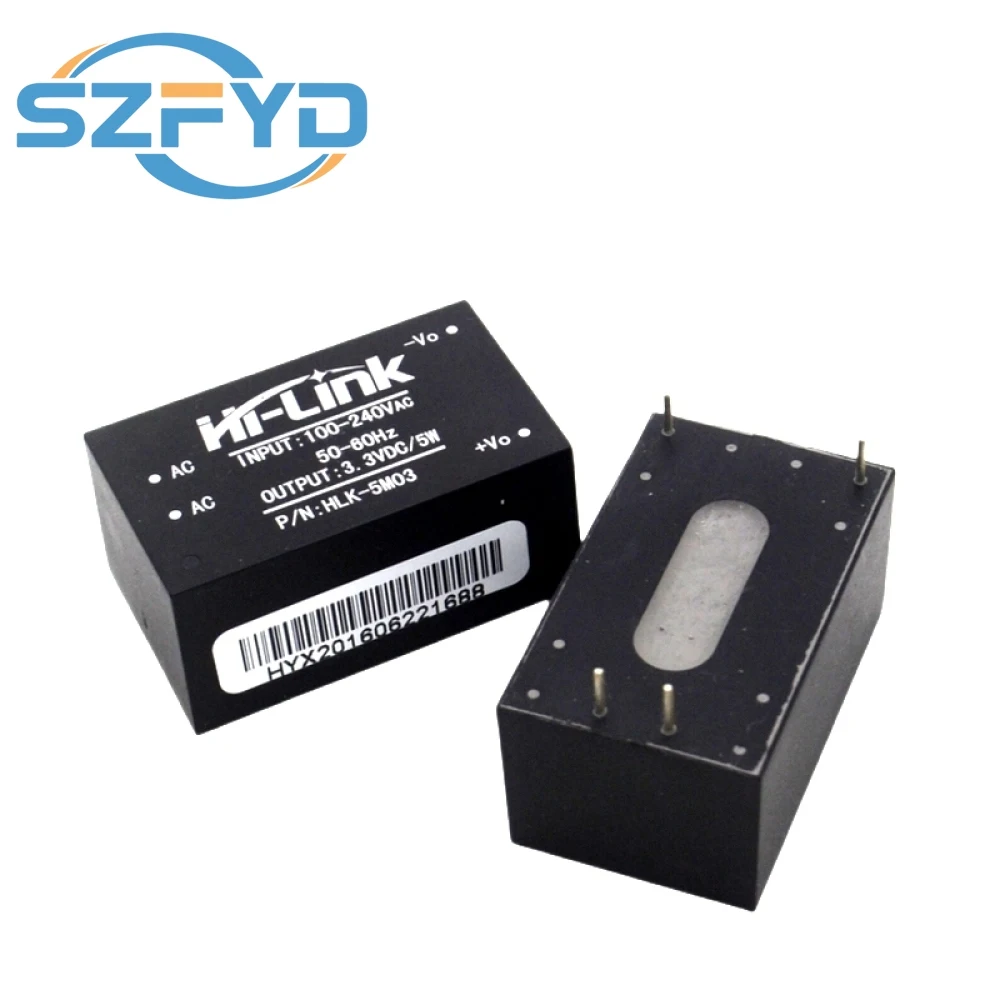 220V a 5V/3,3 V/9/12V/24V 3W 5W Mini módulo de fuente de alimentación módulo reductor AC a DC HLK-5M03/09/12/24 HLK-PM03/09/0612/24