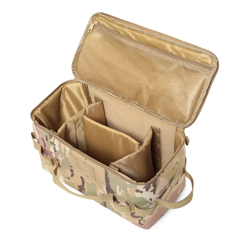Bolsa de almacenamiento para acampar, cesta de Picnic, lámparas de Camping al aire libre, estufa de Gas, bote de Gas, bolsa de transporte, saco de almacenamiento, bolsa de Picnic, accesorios - imagen 3