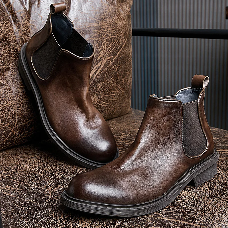 HUMTTO Zapatos de senderismo cuero transpirables para montaña - imagen 2